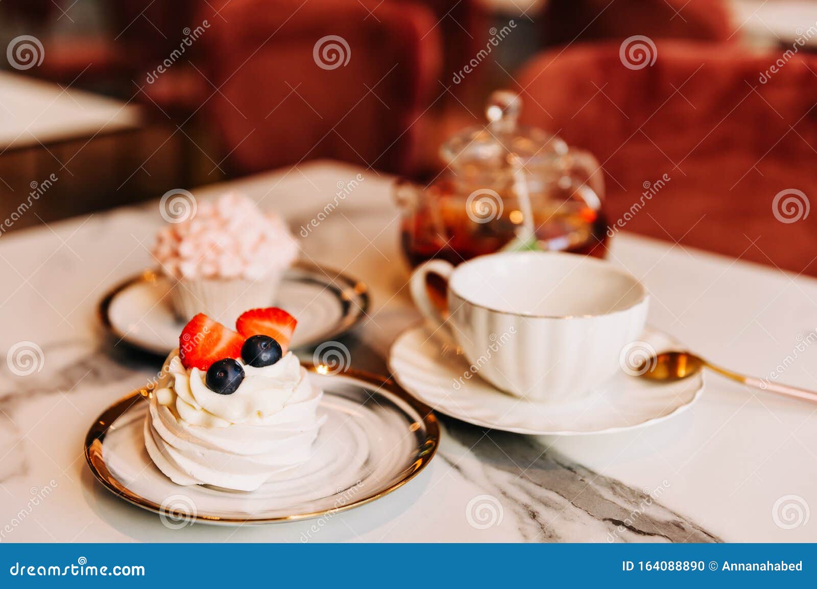 Interior Image of Cozy and Stylish Tea Room Stock Photo Image of