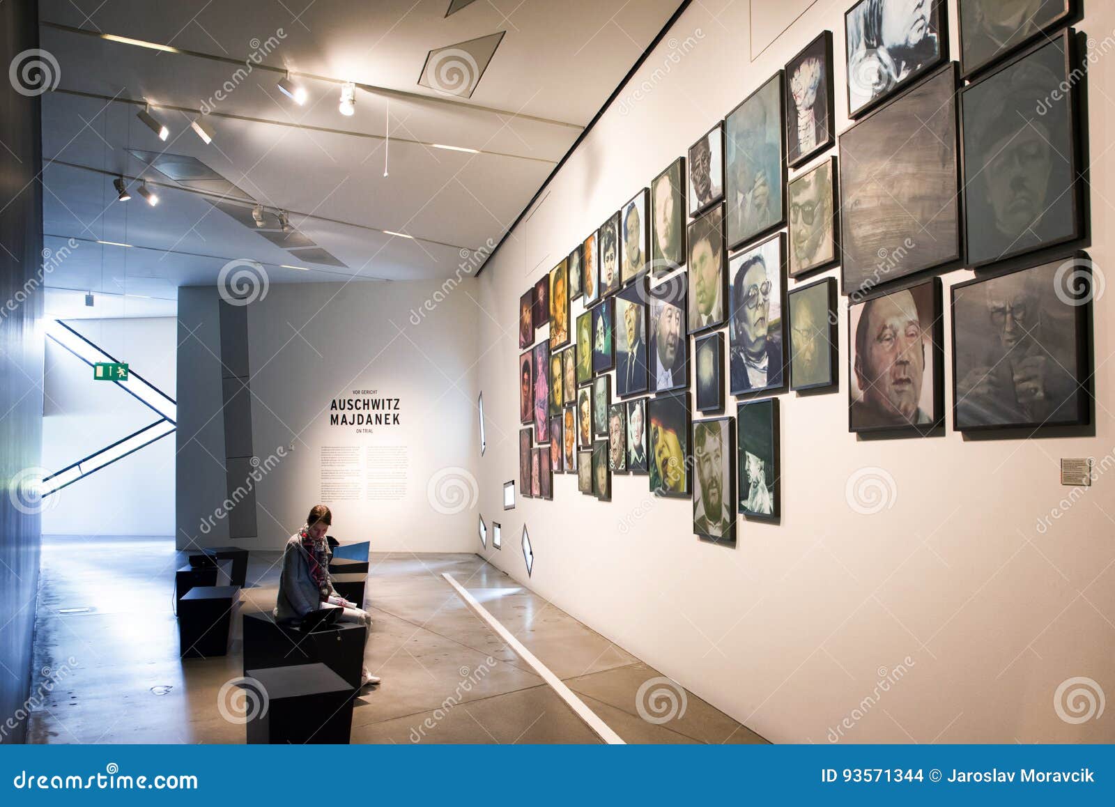 Interior Of Jewish Museum In Berlin Editorial Stock Image