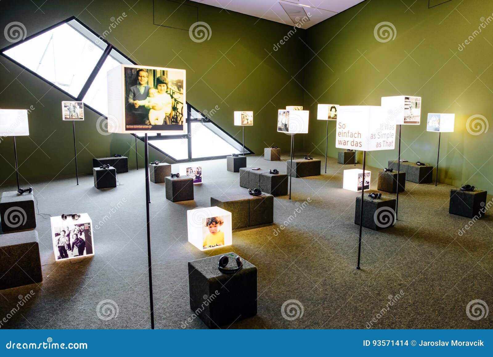 Interior Of Jewish Museum In Berlin Editorial Stock Image