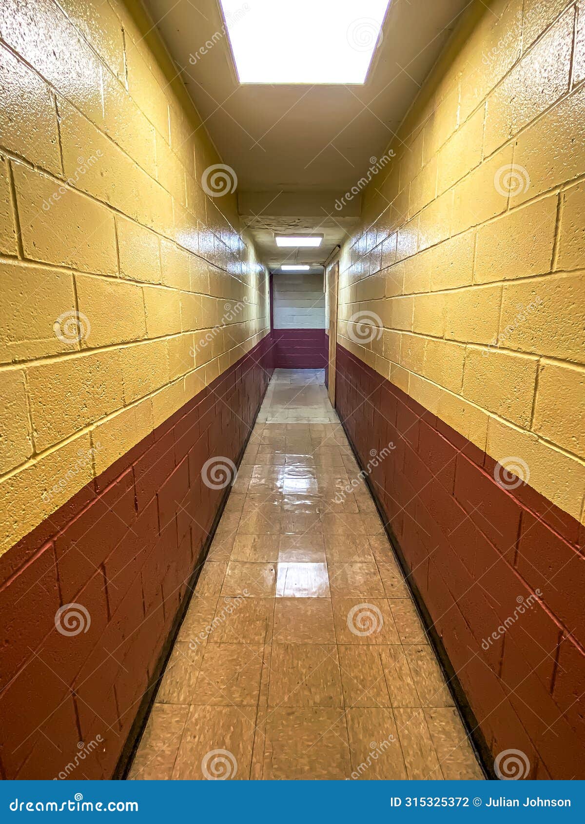 The Interior of a Lambert House Apartment Building. Stock Photo Image