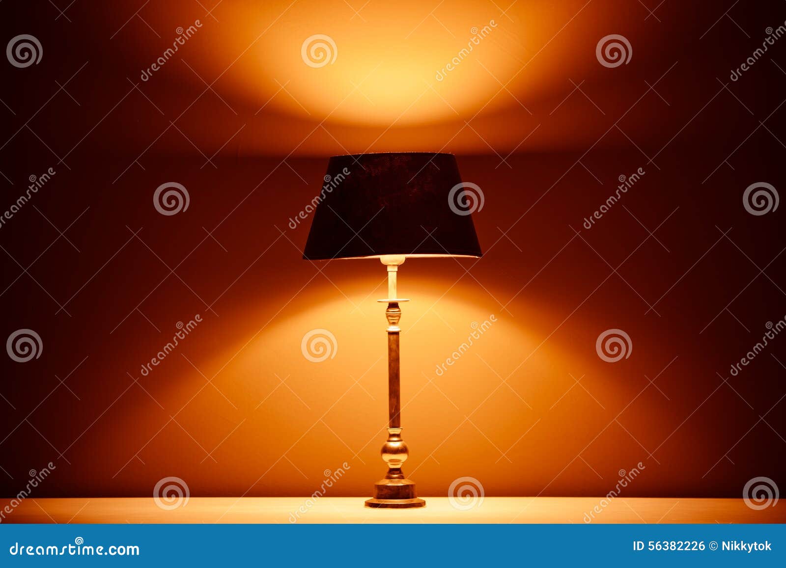 Interior Lamp with Warm Light Stock Photo Image of illumination, lamp