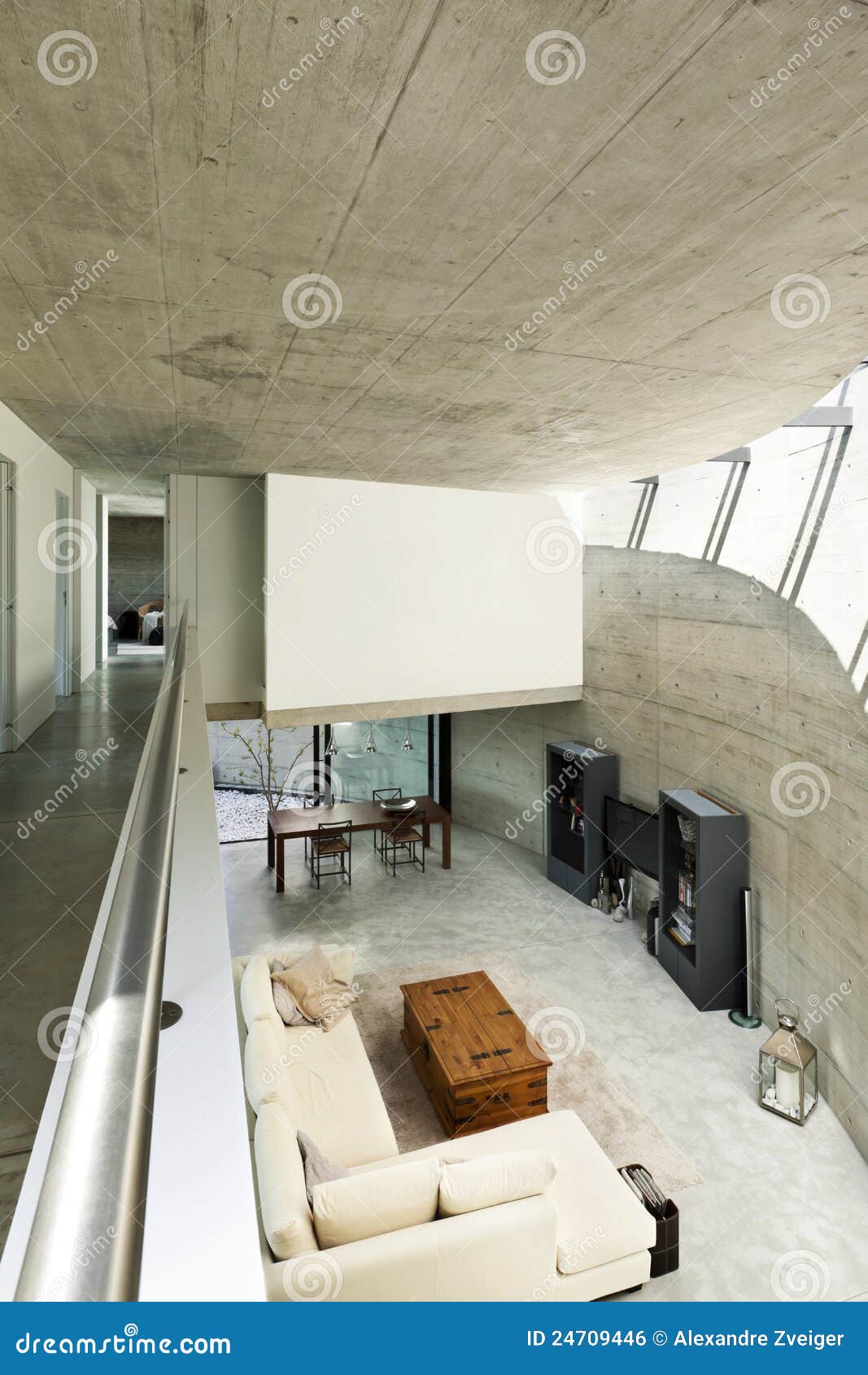 Interior, Living Room Top View Stock Photo - Image of estate, mansion