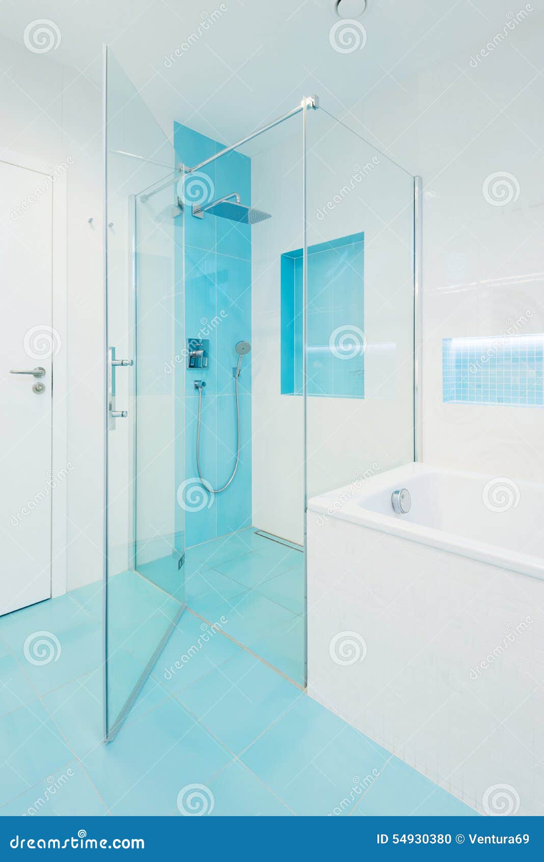 Interior Of Modern Bathroom Stock Photo - Image of modern, open: 54930380