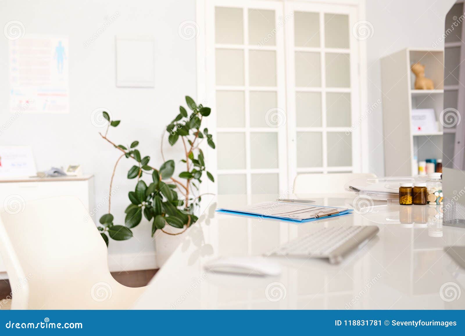 Interior of Modern Doctors Office Stock Image Image of medical