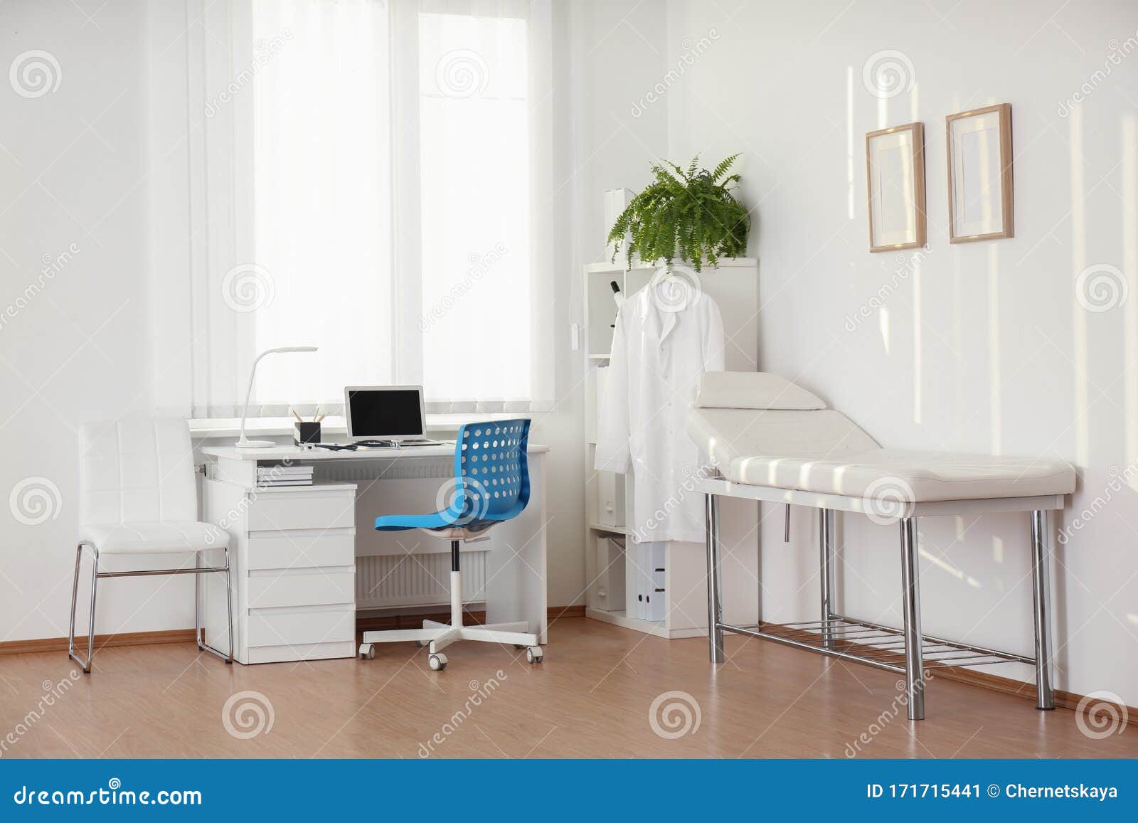 Interior of Medical Office with Doctor`s Workplace Stock Image Image
