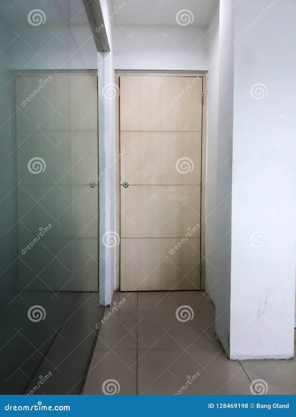 Interior of Modern Office Door Stock Photo Image of background