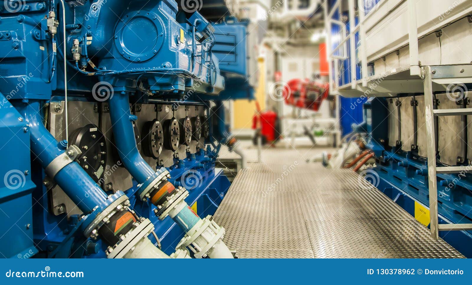 Equipment, Cables, Pipes and Valves in Engine Room of a Ship Pow Stock Photo - Image of flange, insulation: