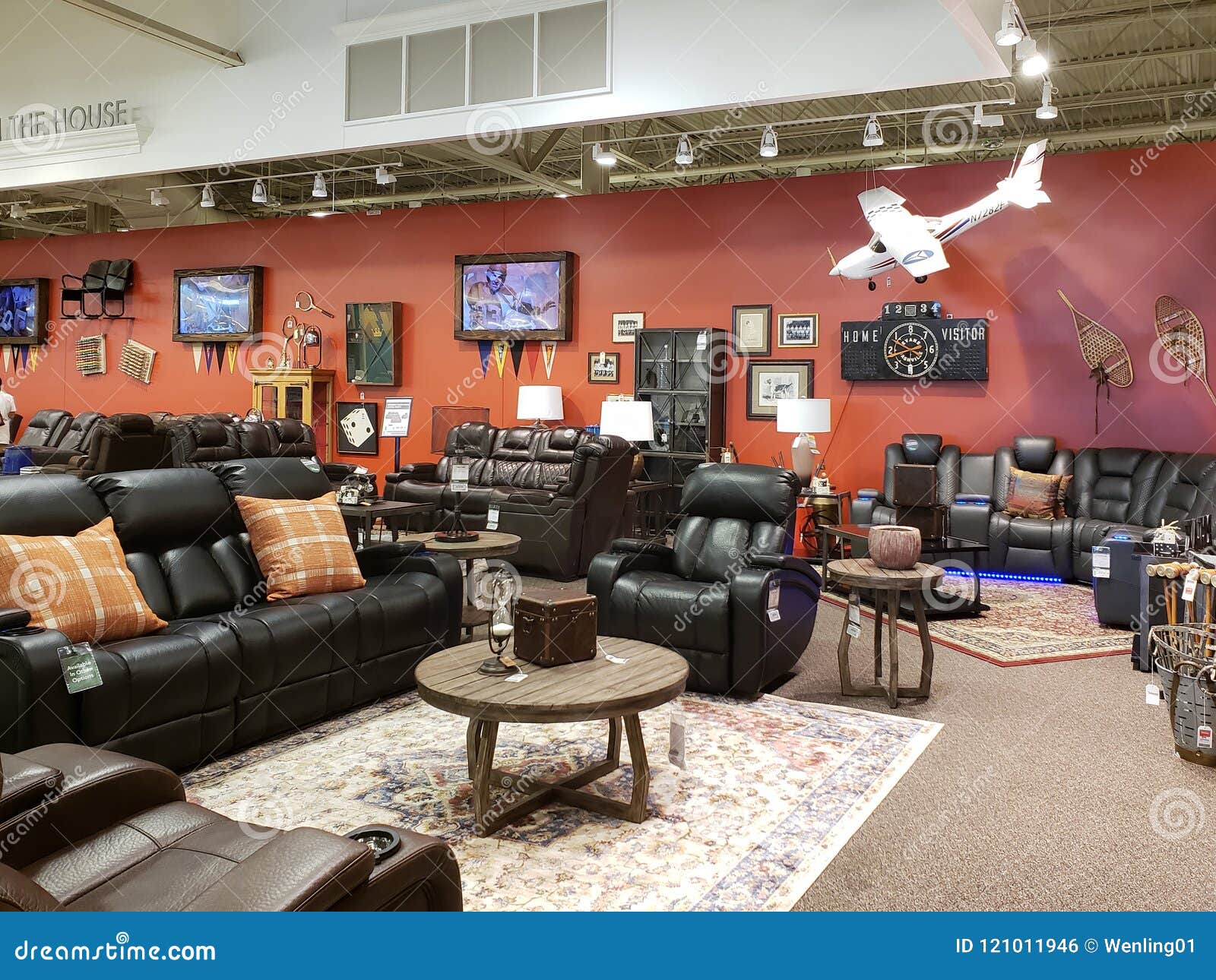 Interior of Nice Furniture Market TX America Editorial Photo - Image of ...