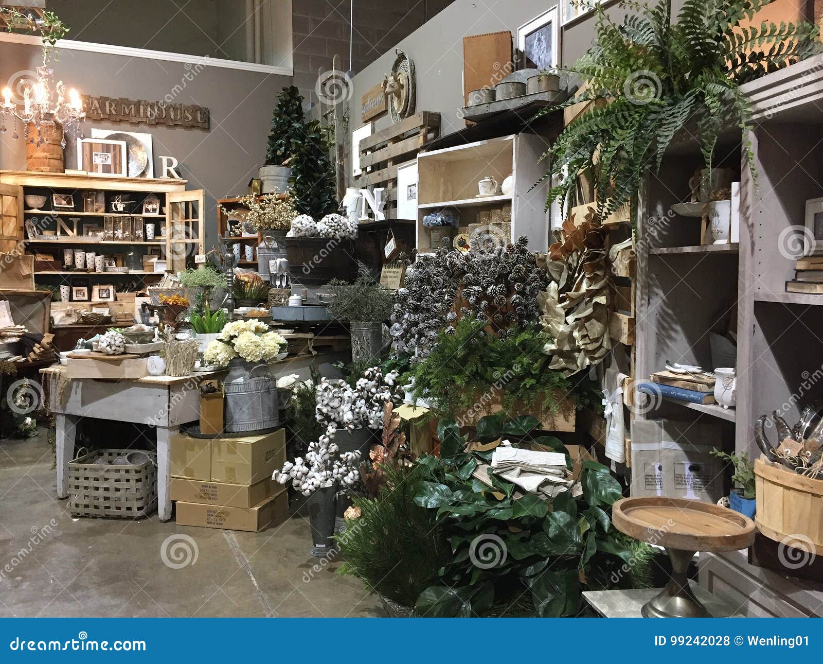 Interior of a Nice Home Accessories Store Editorial Stock Photo Image