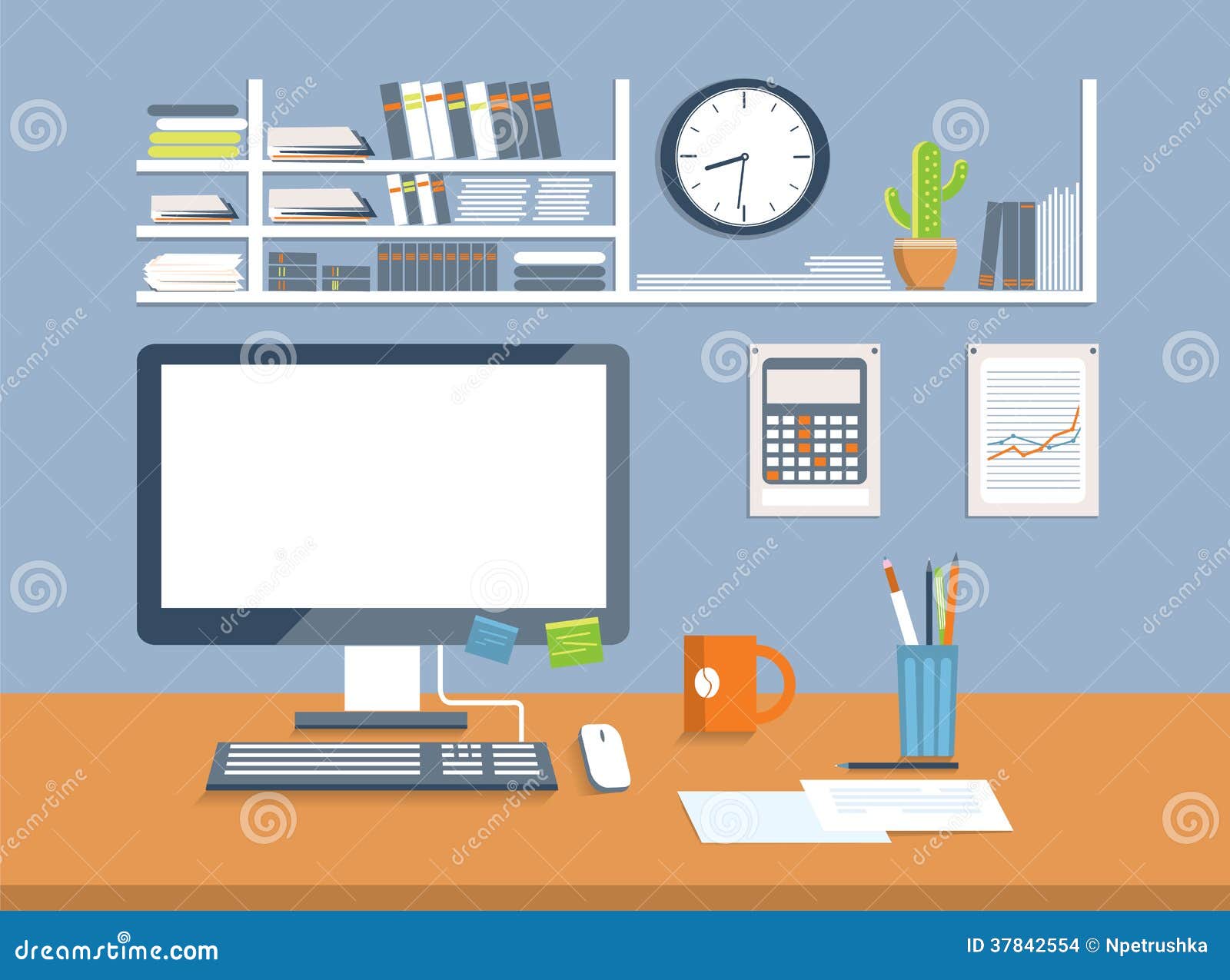 office clipart background - photo #44