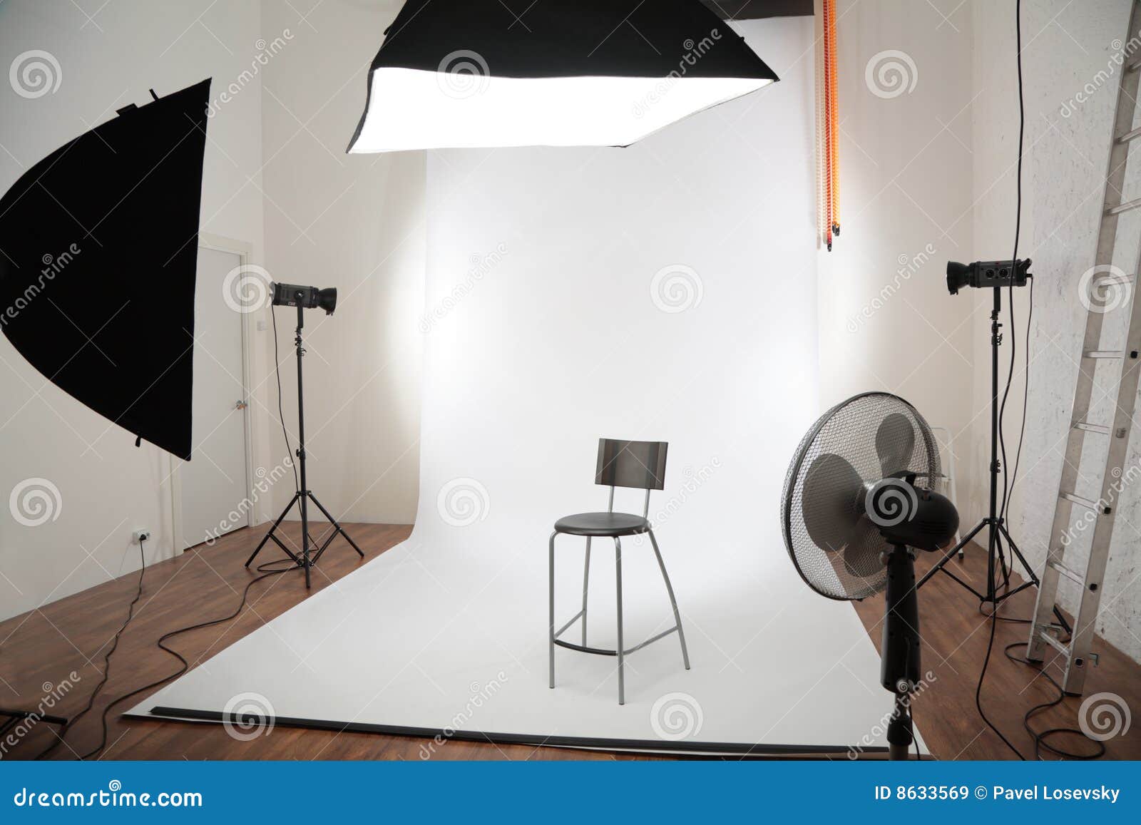 interior of photographic studio