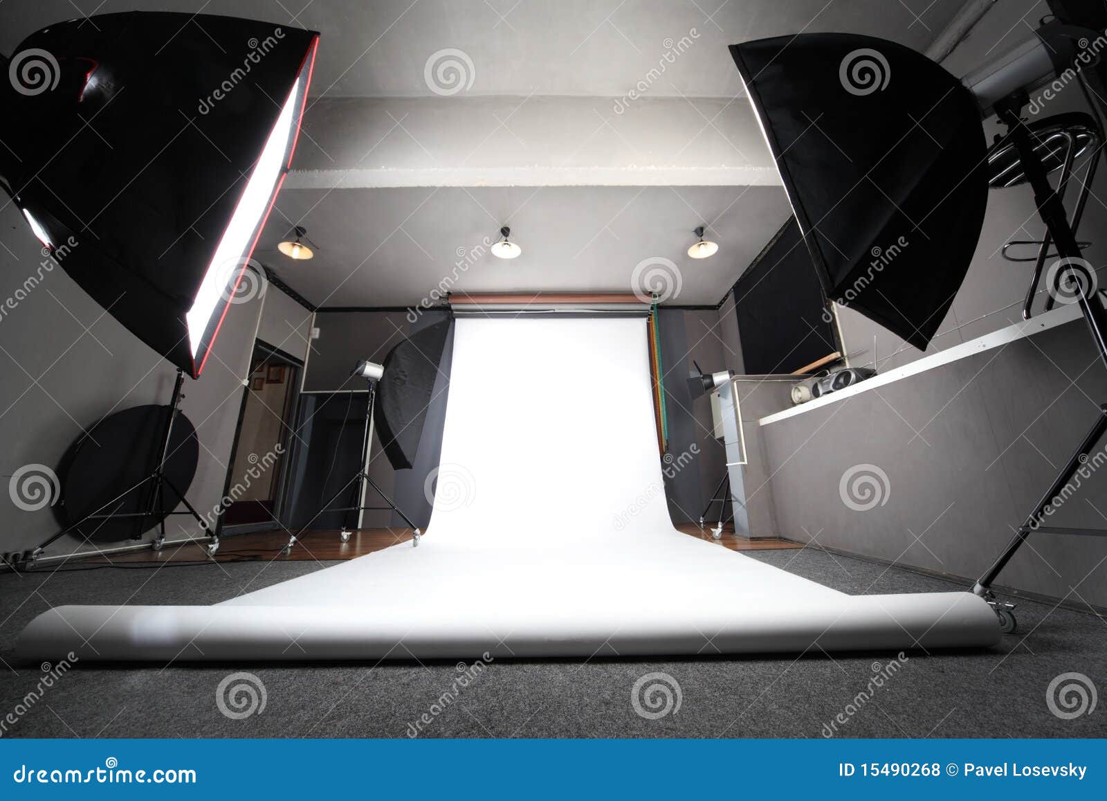 Interior of Professional Photo Studio Stock Photo Image of digital