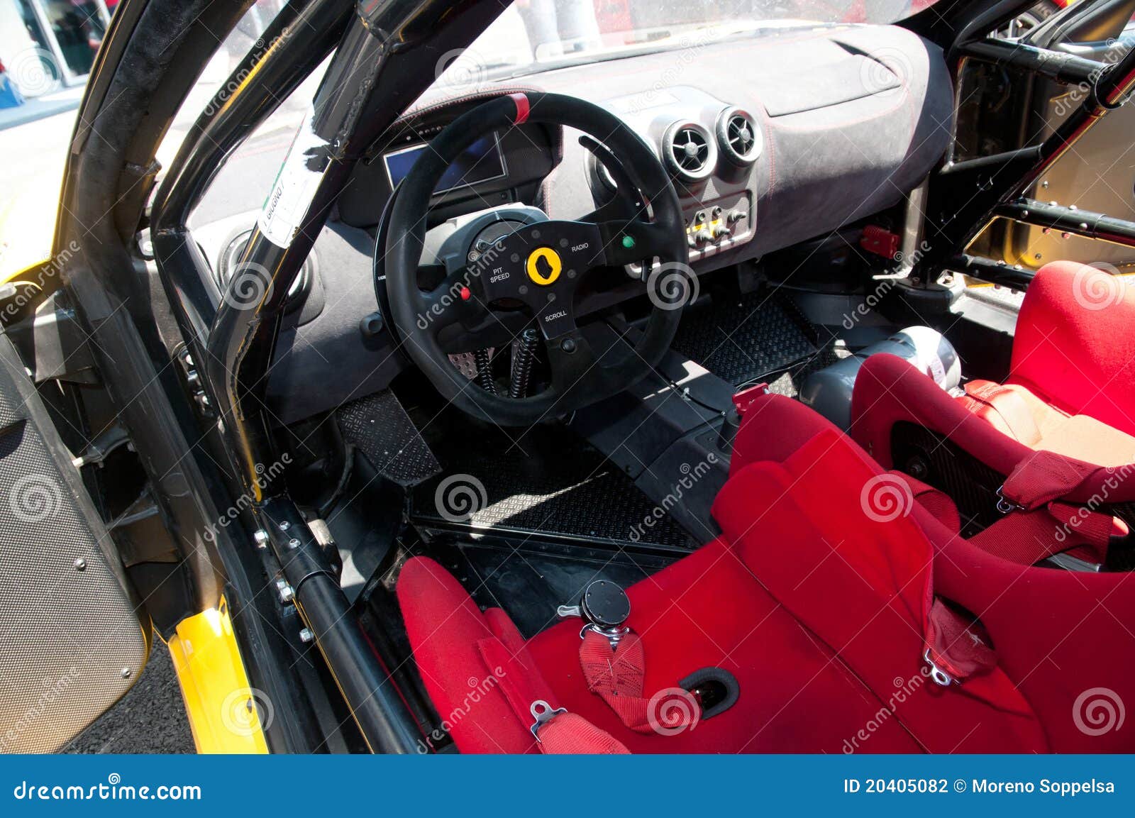 Interior racing car stock photo. Image of luxury, sport 20405082