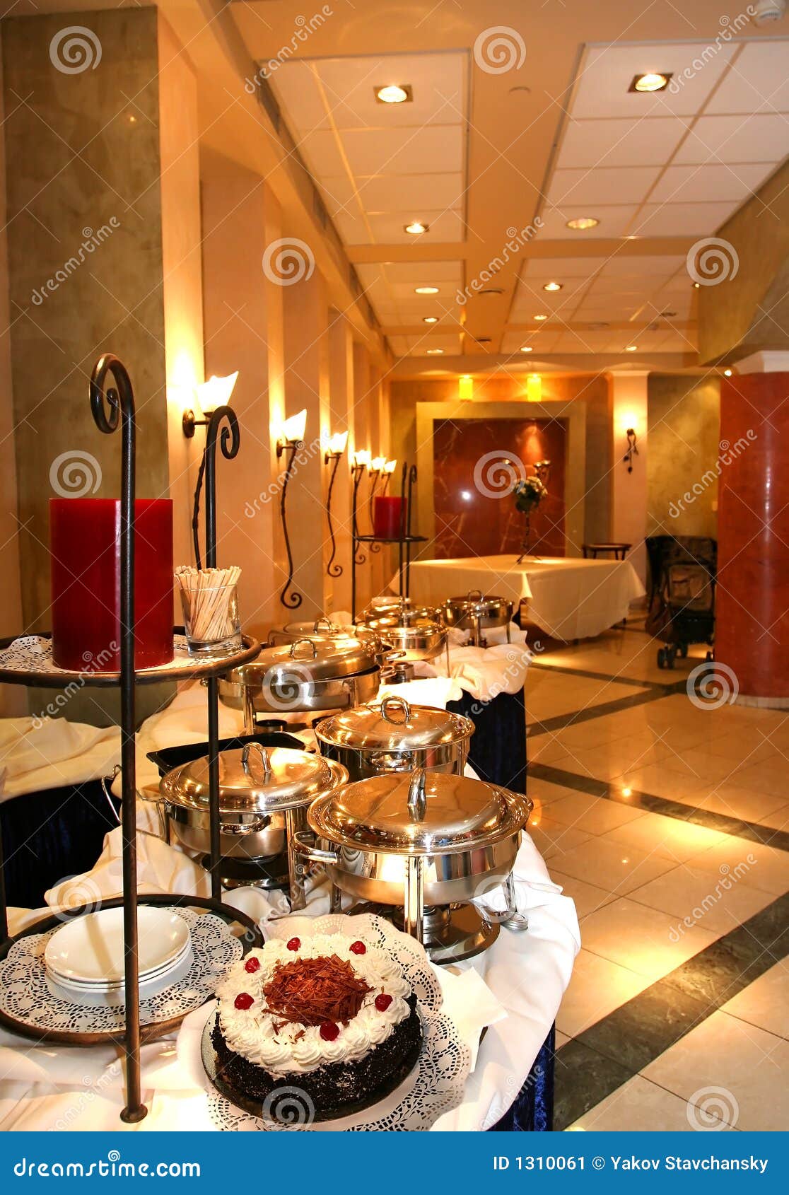 Interior Of Restaurant Stock Image Image Of Home Metal