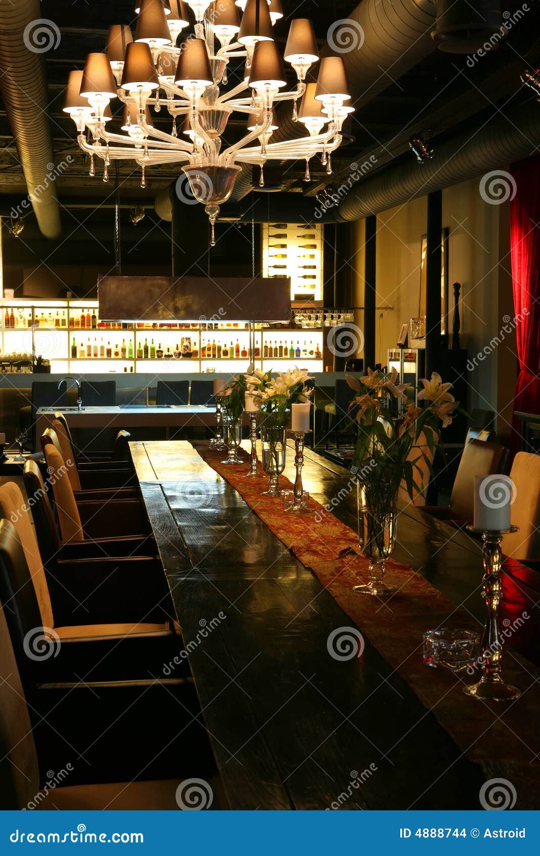 interior of the restaurant