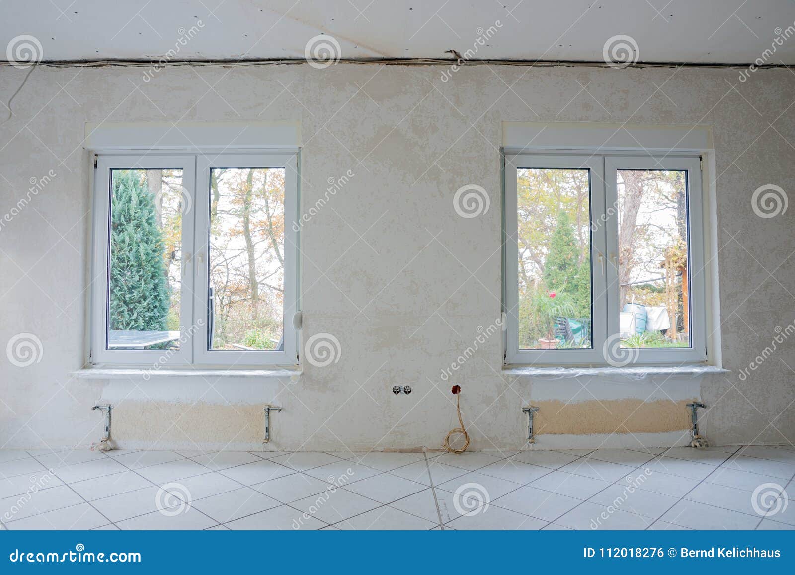 Interior of a Room Under Renovation Stock Photo Image of interior