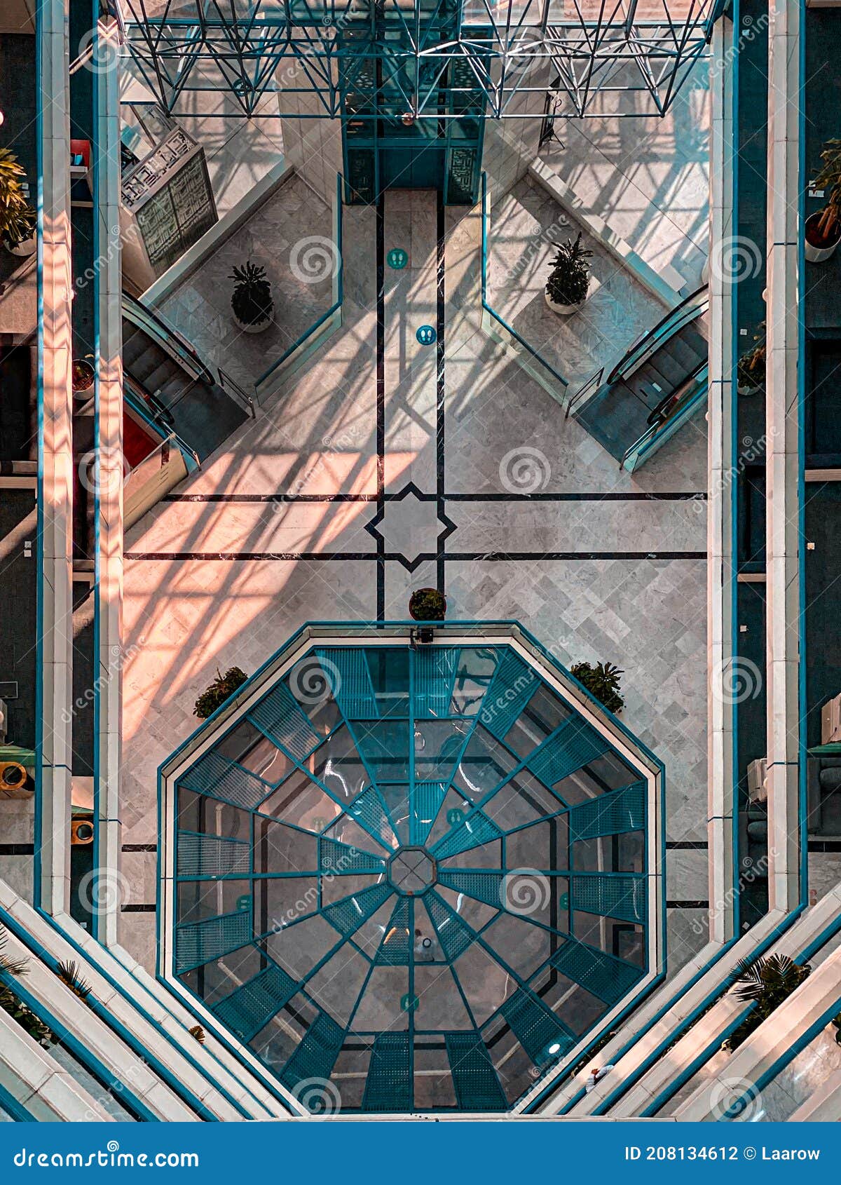 interior of a skyscrapper building