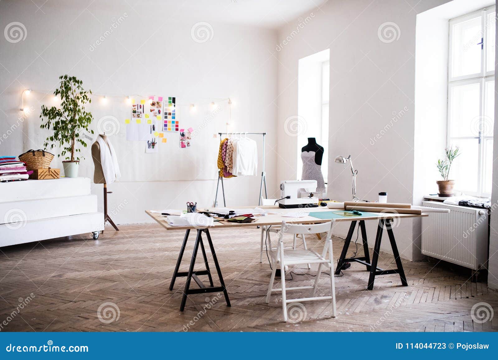 Interior Of A Studio Startup Business Stock Image Image