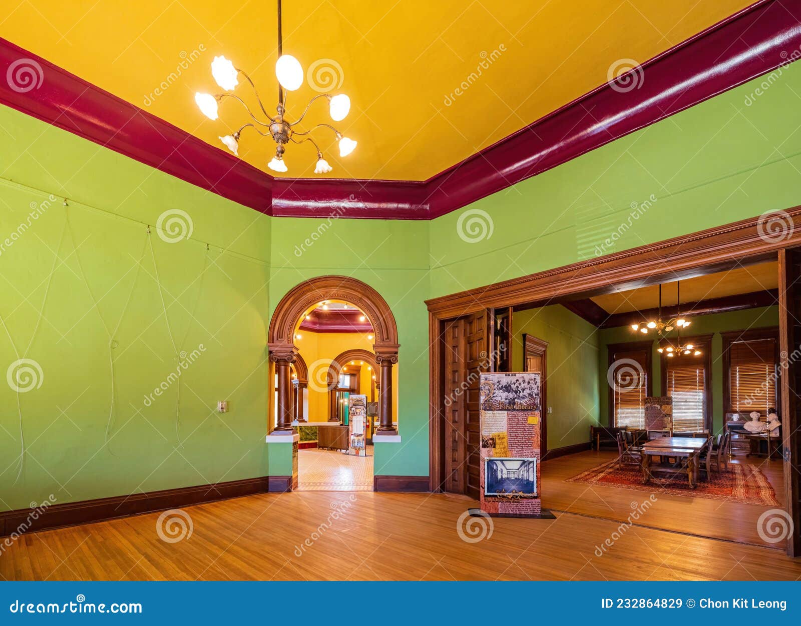 Interior View of the Carnegie Library Editorial Stock Image Image of