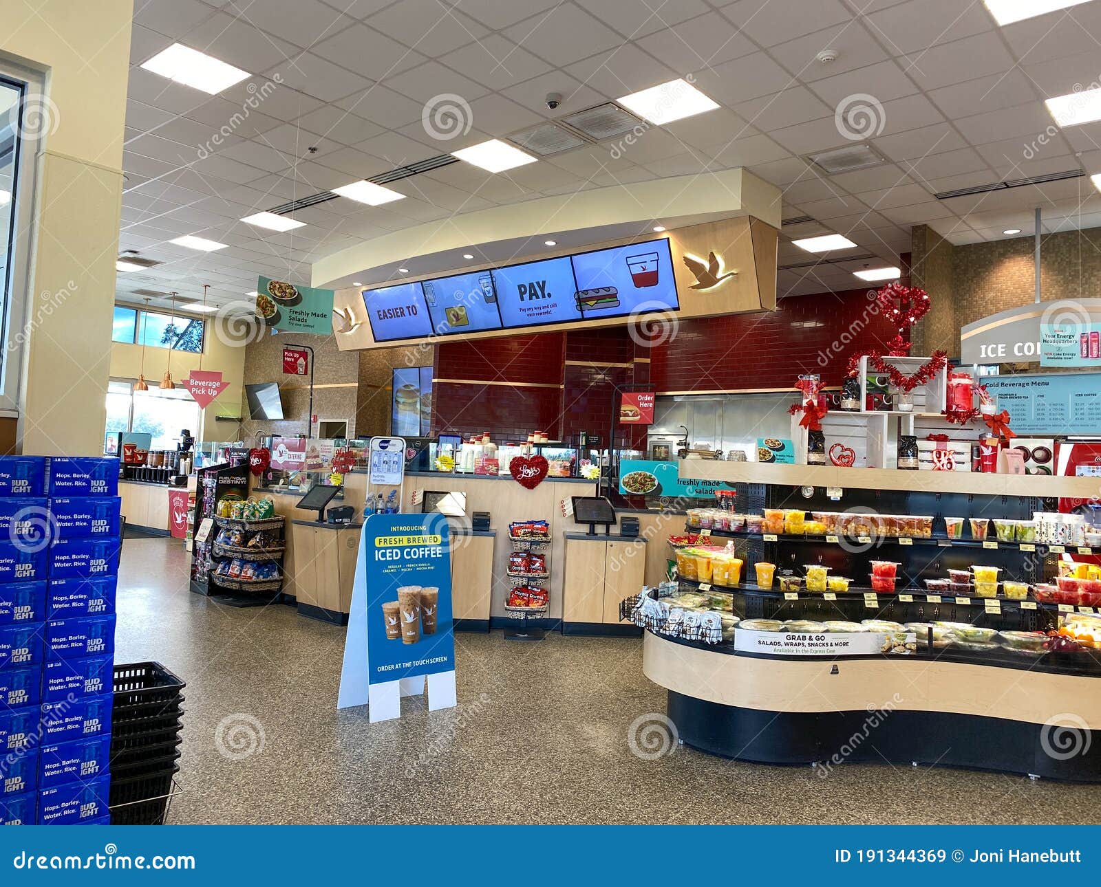 An Interior View of the Fast Food Restaurant at a WAWA Convenience Store in  Orlando, Florida Editorial Stock Image - Image of interior, beer: 191344369