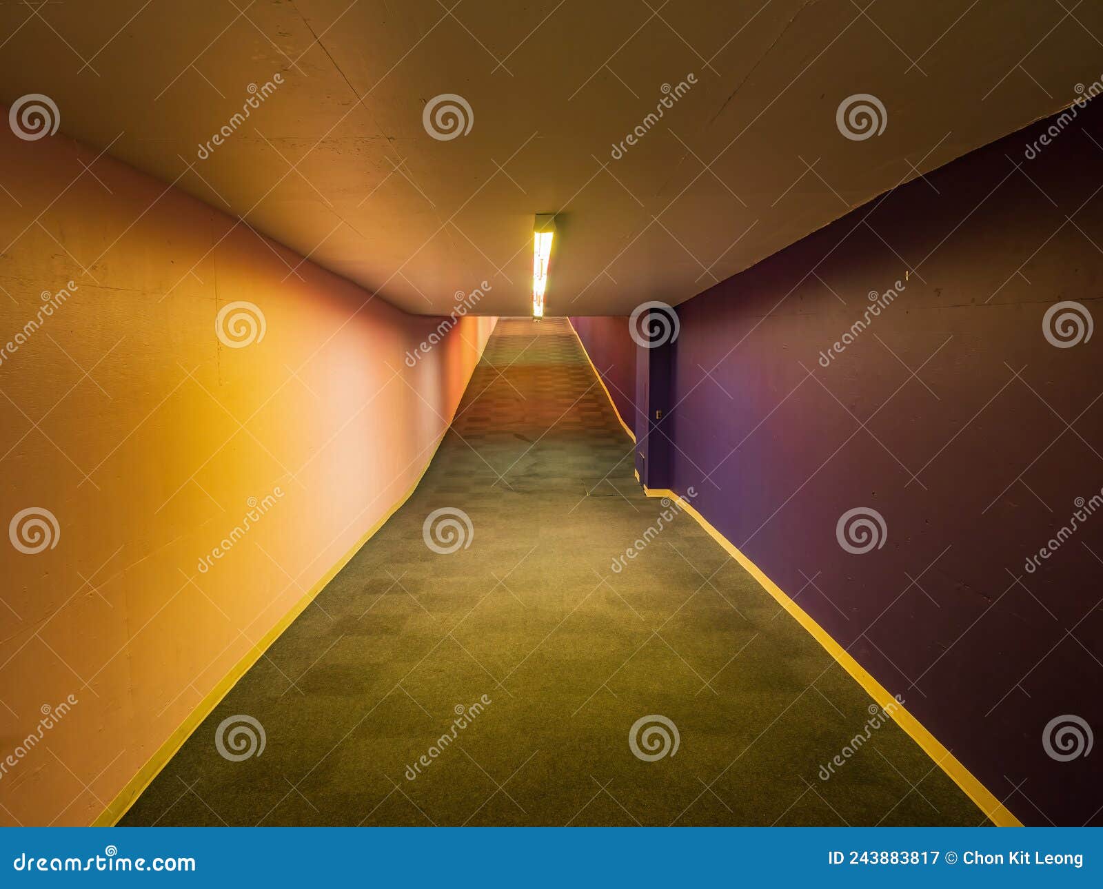 Interior View of the OKC Underground Stock Image Image of tunnel, travel 243883817