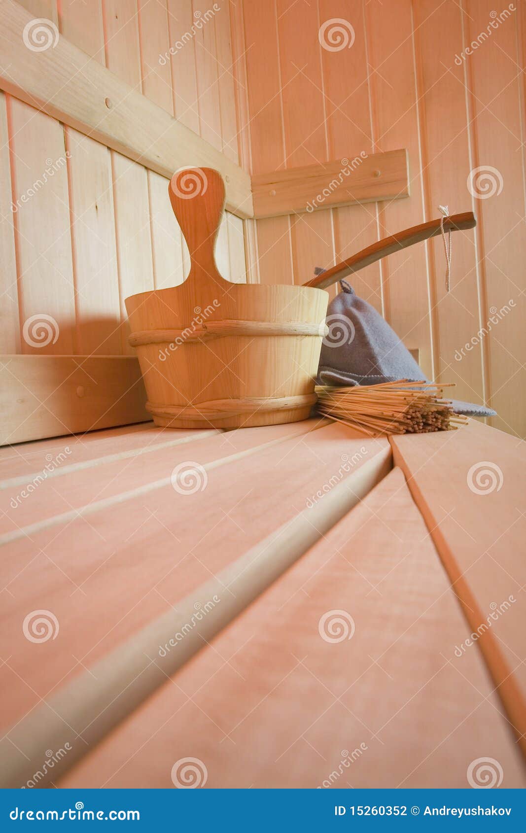 Interior View of Sauna Bath Stock Photo - Image of towel, healthy: 15260352