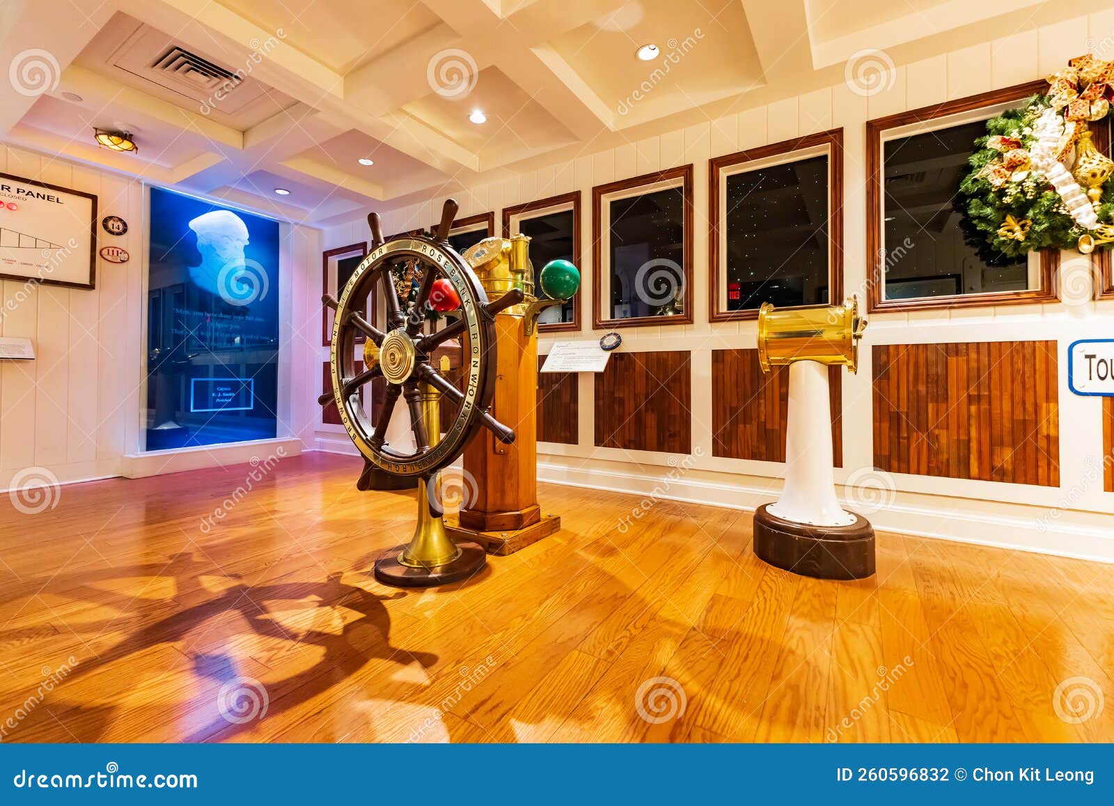 Interior View of the TITANIC Museum Attraction Editorial Photography
