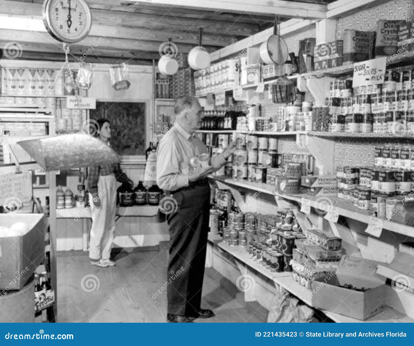 Interior Of The Village Store Brevard County, Florida Picture. Image