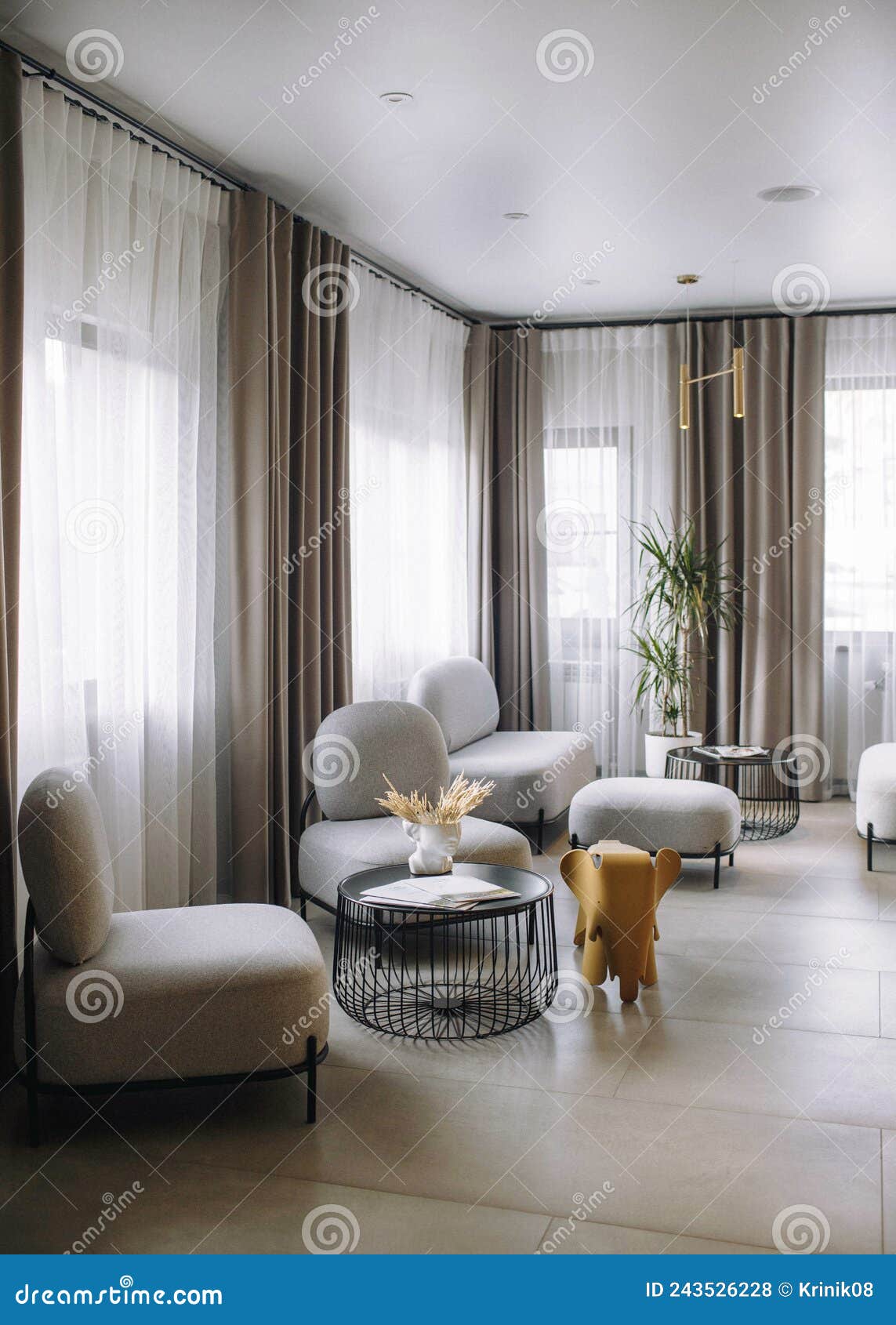 Interior of the Waiting Area with Sofas in the Hotel Stock Photo Image of lighting, ceiling