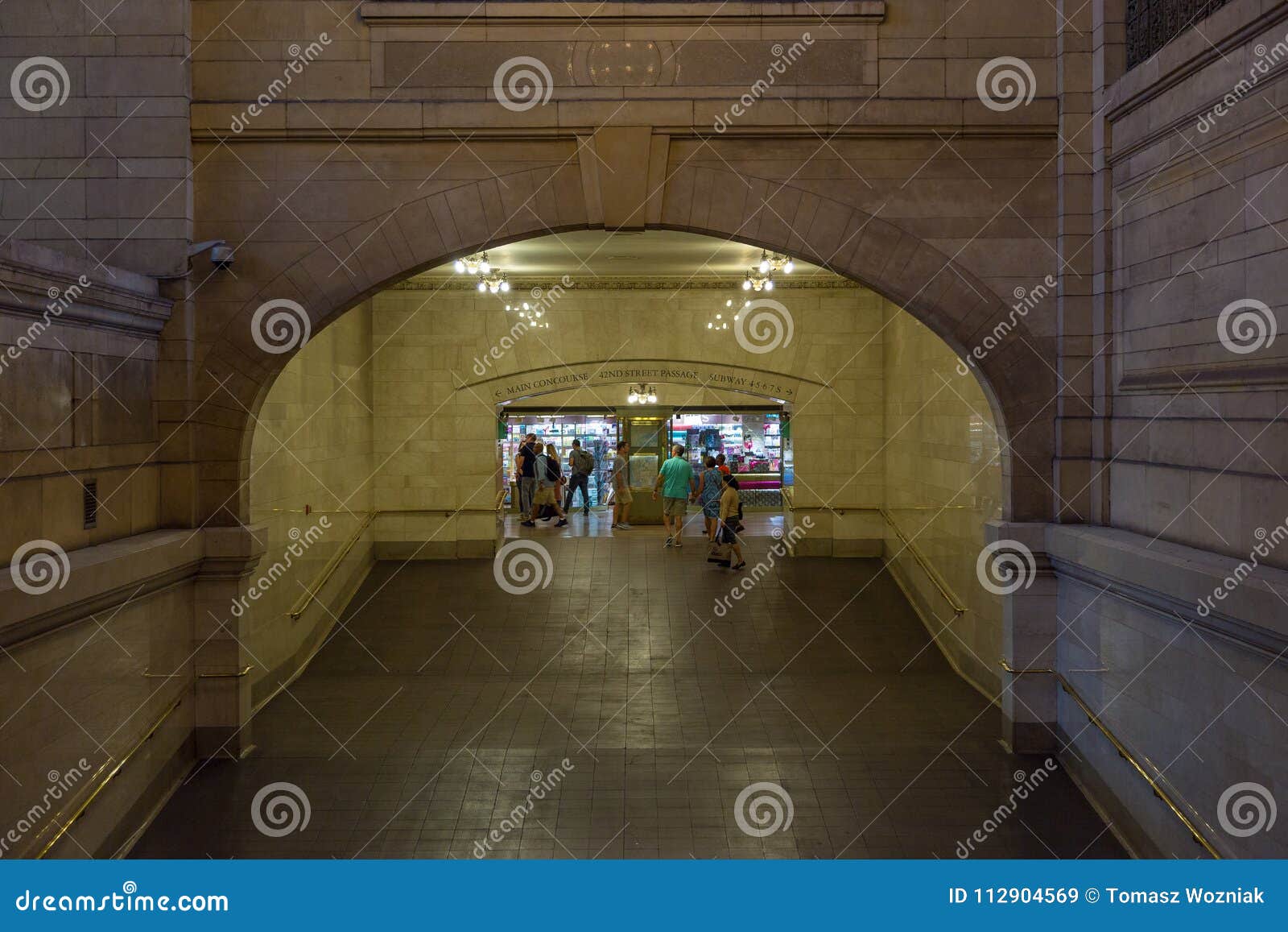 Interiores e detalhes de terminal de Grand Central em New York. New York, NYC, EUA 27 de agosto de 2017: Interiores e detalhes de terminal de Grand Central