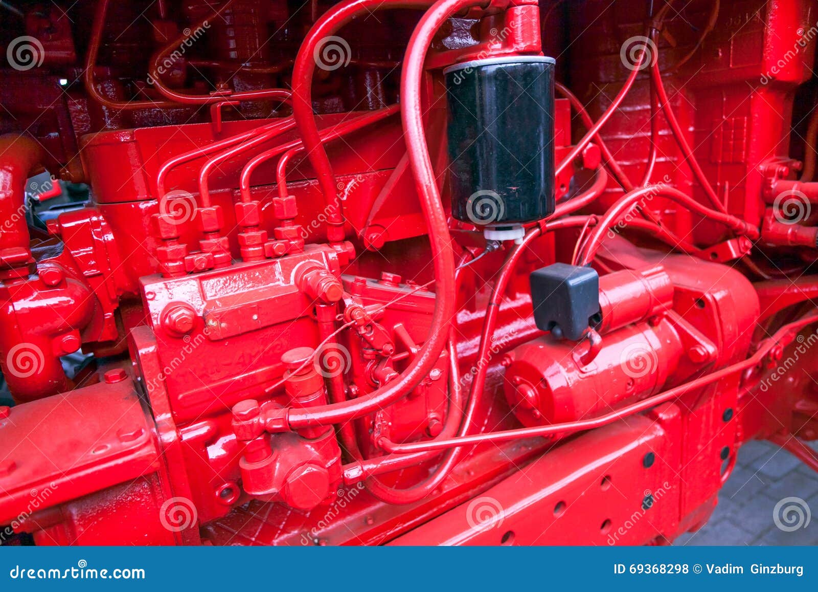 Internal Combustion Engine for a Tractor at Factory Stock Photo Image of generator, petroleum