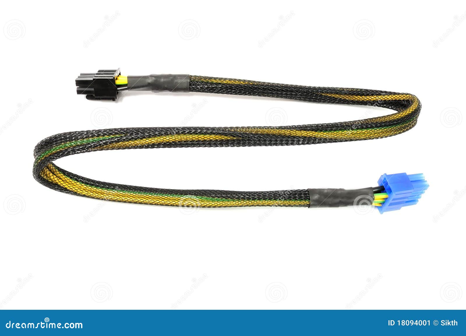 Internal Computer Cable stock image. Image of line, cable 18094001