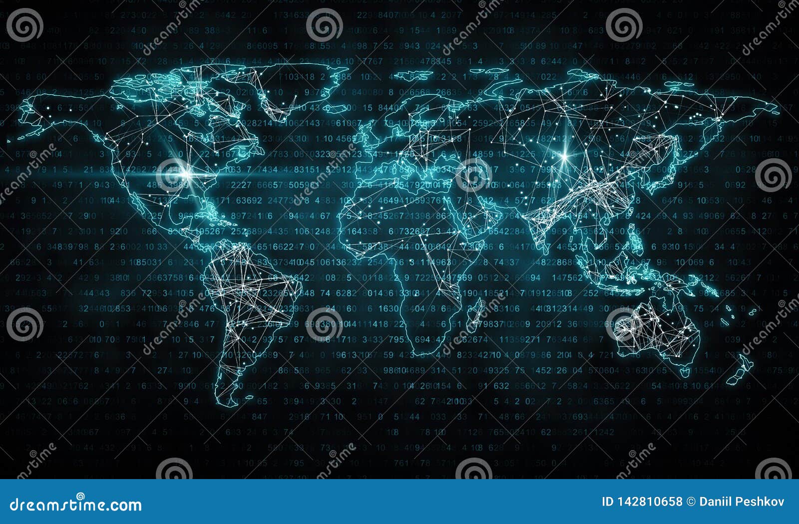 internation ai and futuristic concept