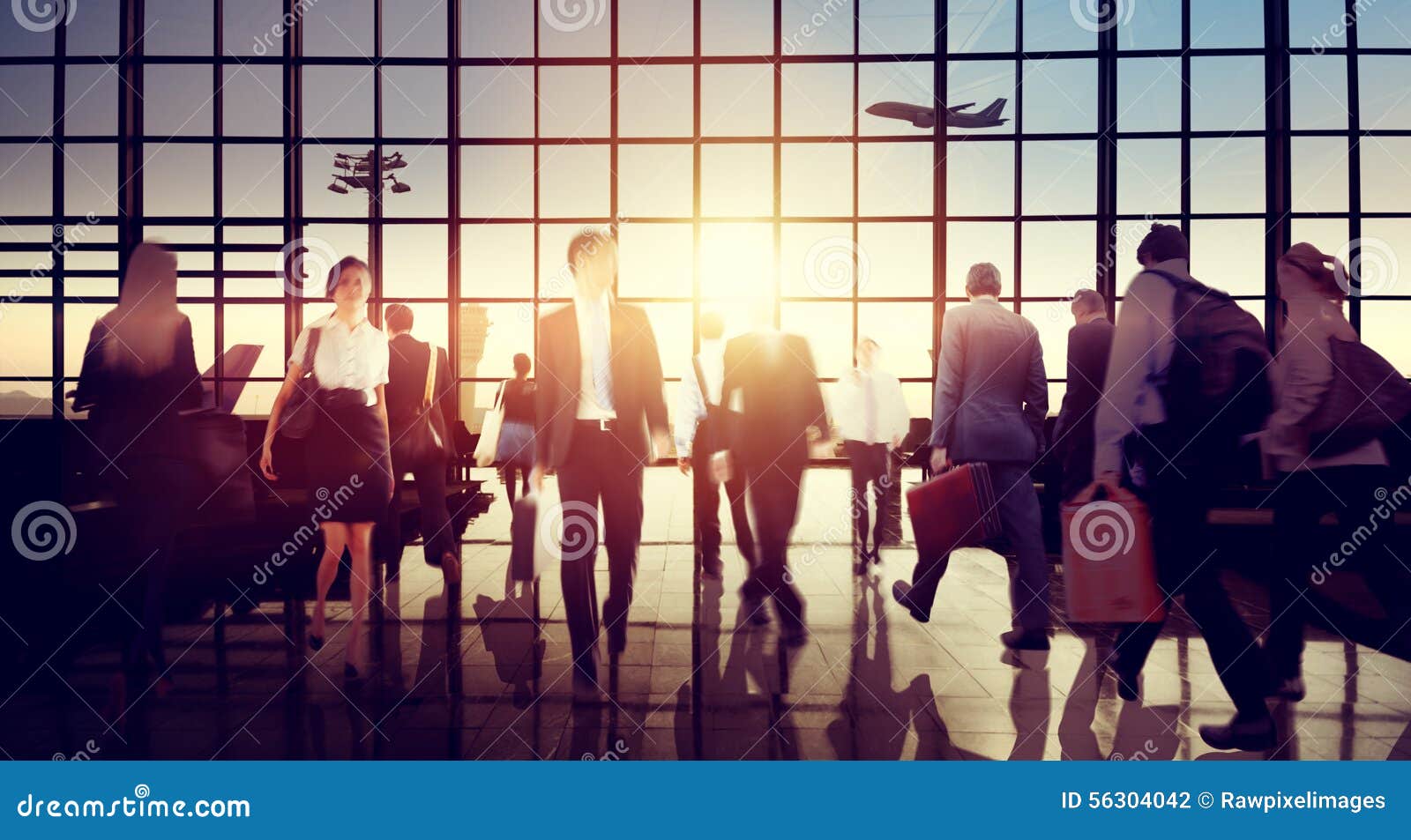 international airport terminal travel business trip concept