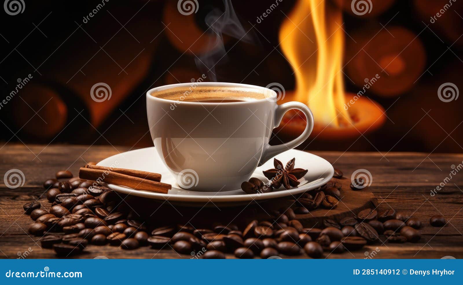 International Coffee Day. an Image of a Fragrant Cup of Coffee with