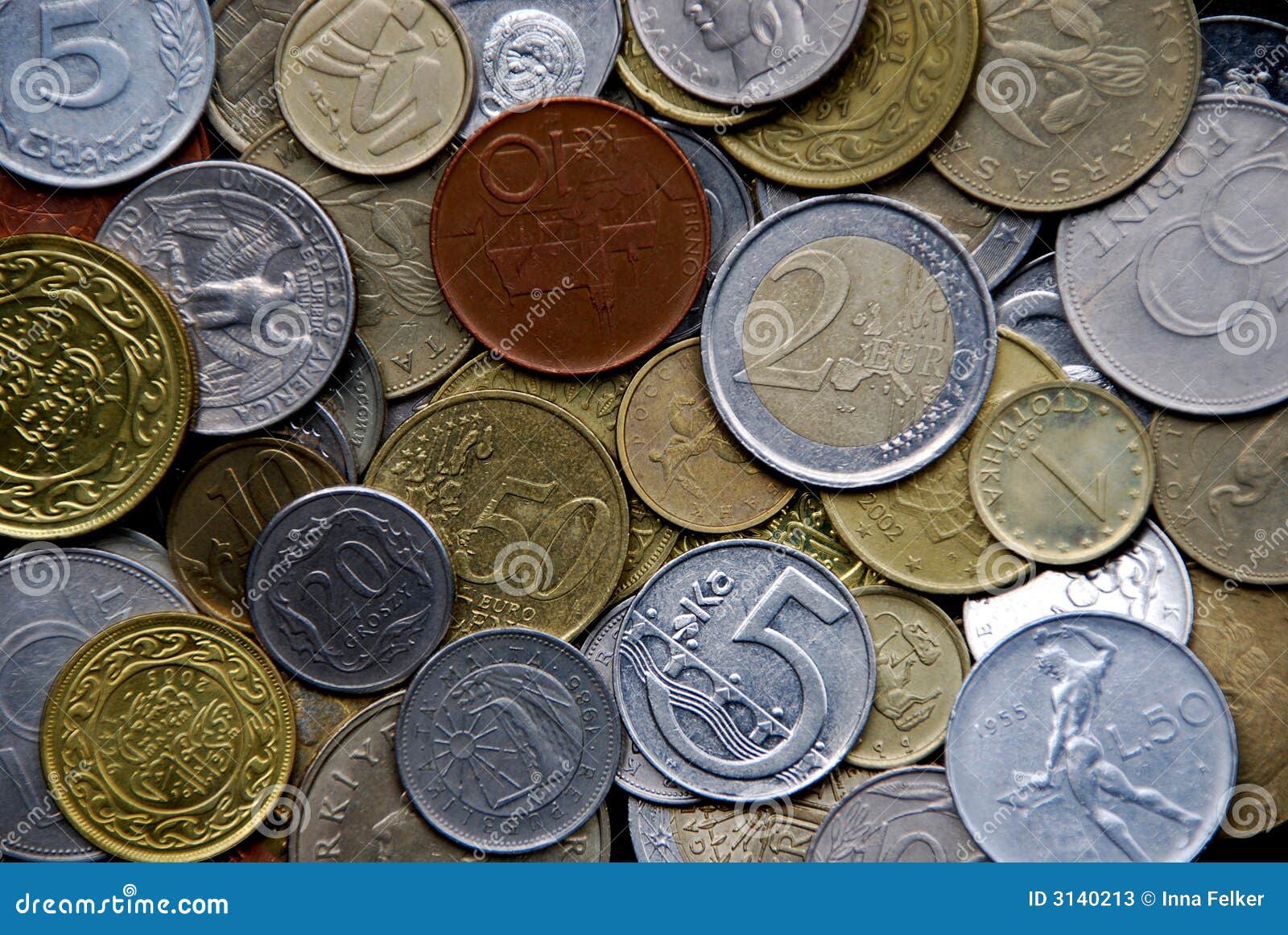 International coines stock image. Image of paying, amass - 3140213