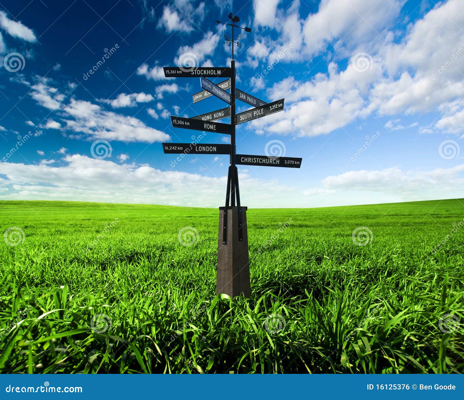 International Crossroads stock photo. Image of weather 16125376