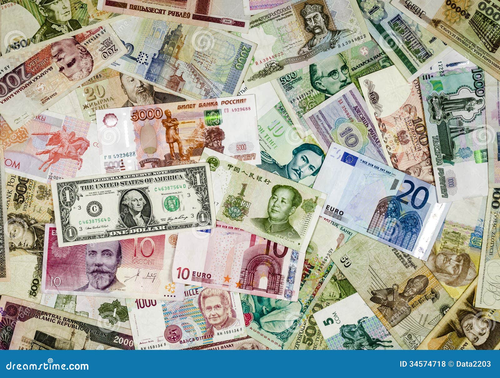 International currency stock photo. Image of rouble ...