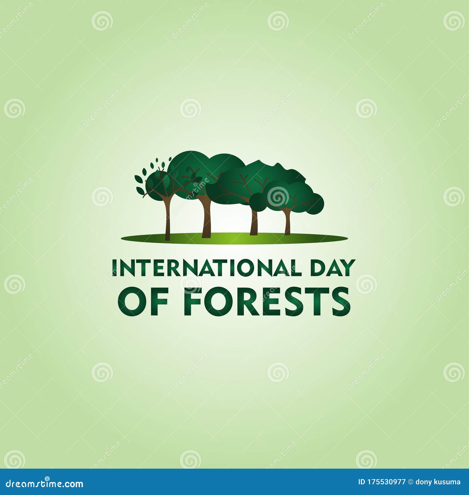 Logo & banners, International Day of Forests