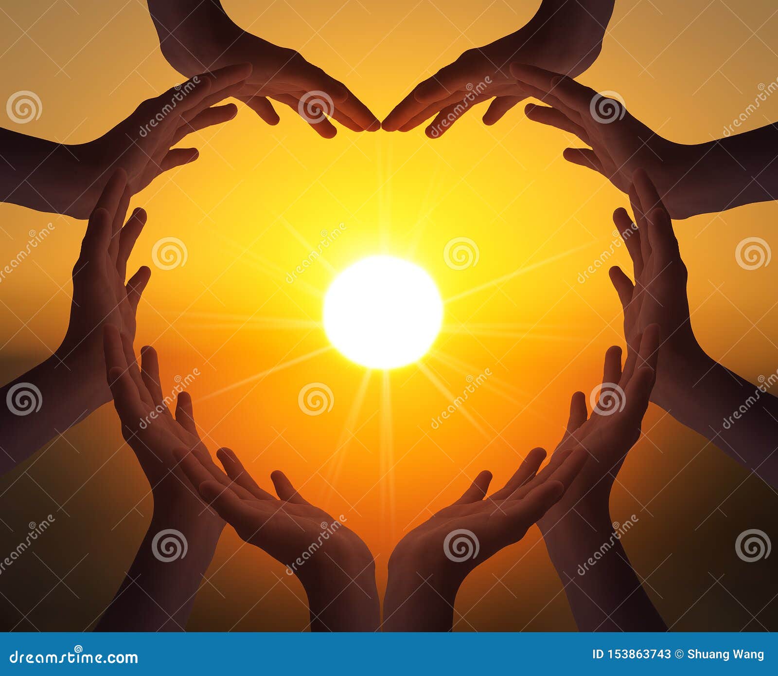International Day of Friendship Concept: Many People Hands in Shape of  Heart on Blurred Beautiful Background Stock Image - Image of friendship,  biology: 153863743