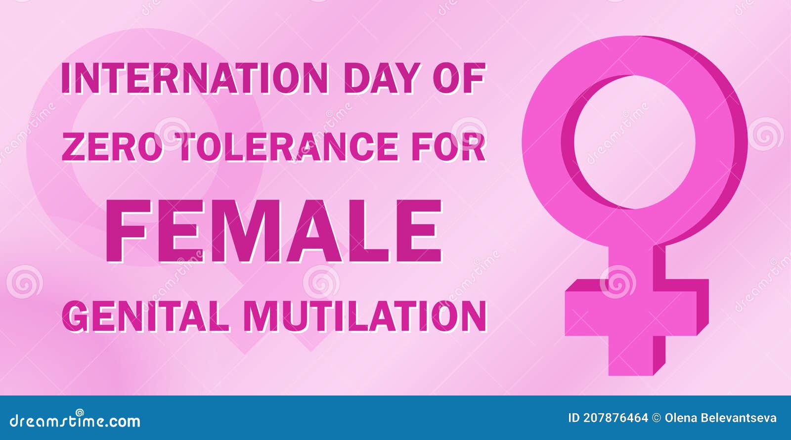 the international day of zero tolerance to female genital mutilation is celebrated annually on 6 february to raise awareness of
