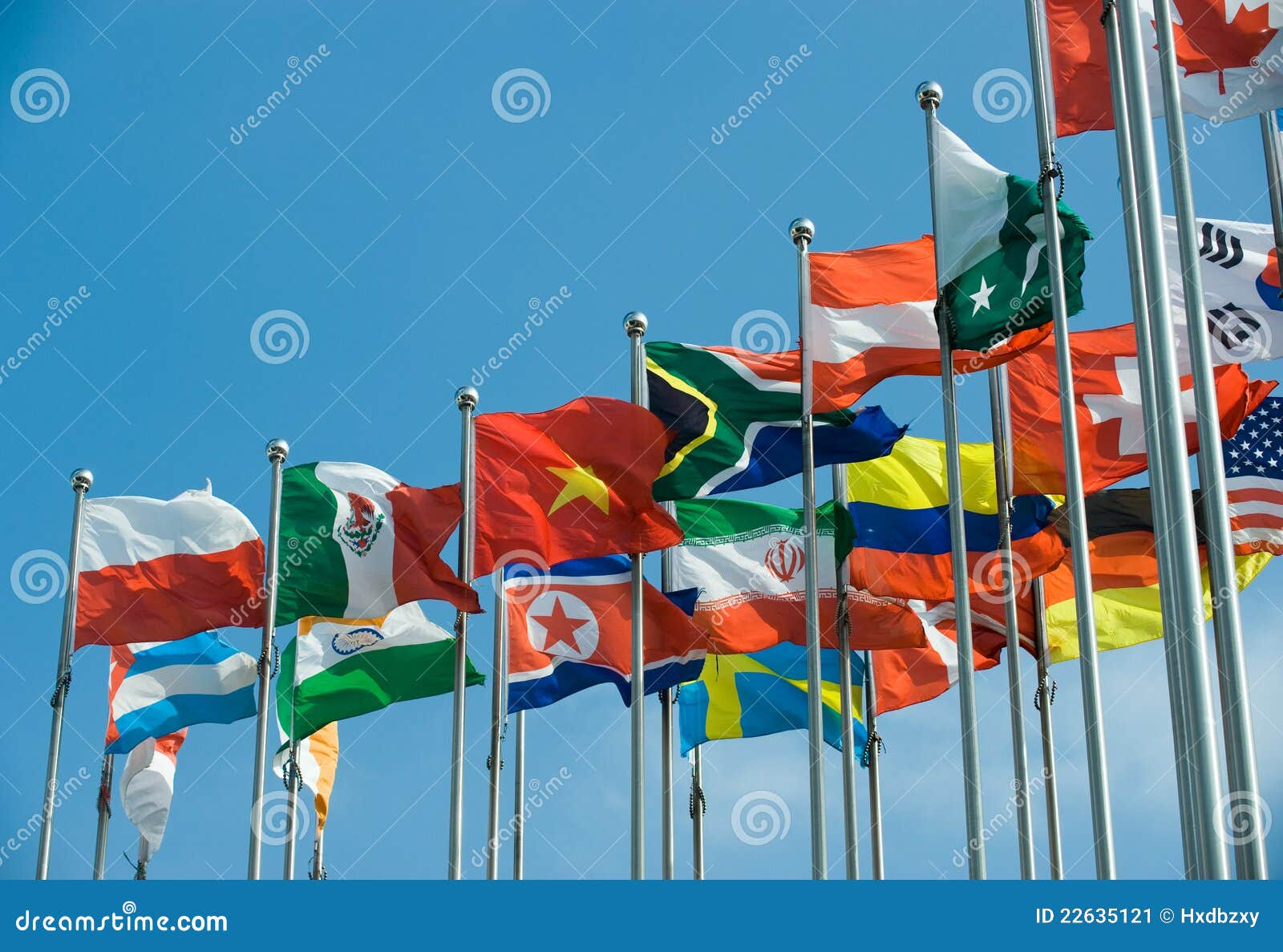International flags stock image. Image of citizenship 22635121