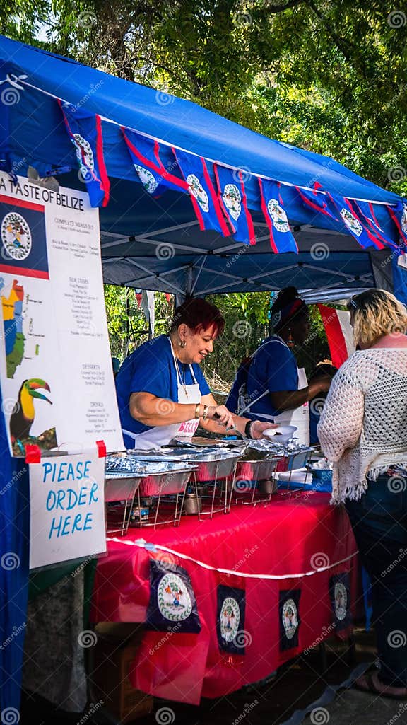 International Folk Festival at Downtown Fayetteville, NC Editorial