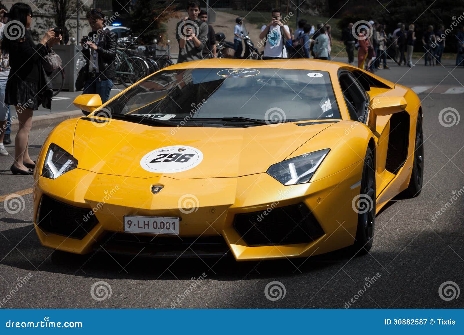 International Lamborghini Cars Meeting 2013 in Milan Editorial