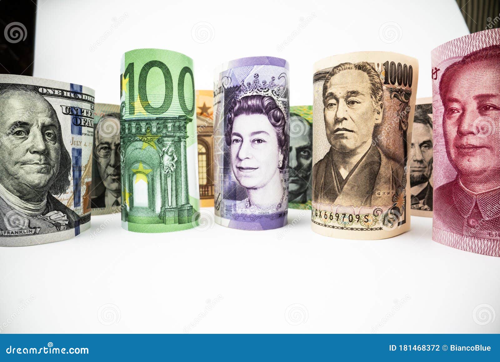 International Money Exchange. Foreign Currency Stock Photo ...