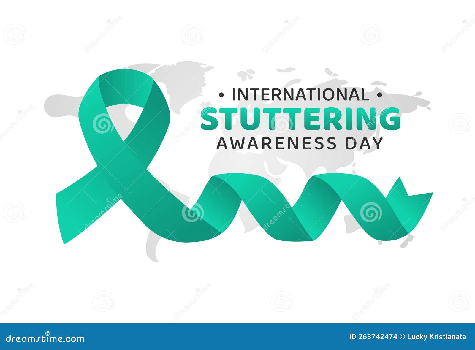 International Stuttering Awareness Day Concept 3 Stock Illustration international-stuttering-awareness-day-concept-3-stock-illustration