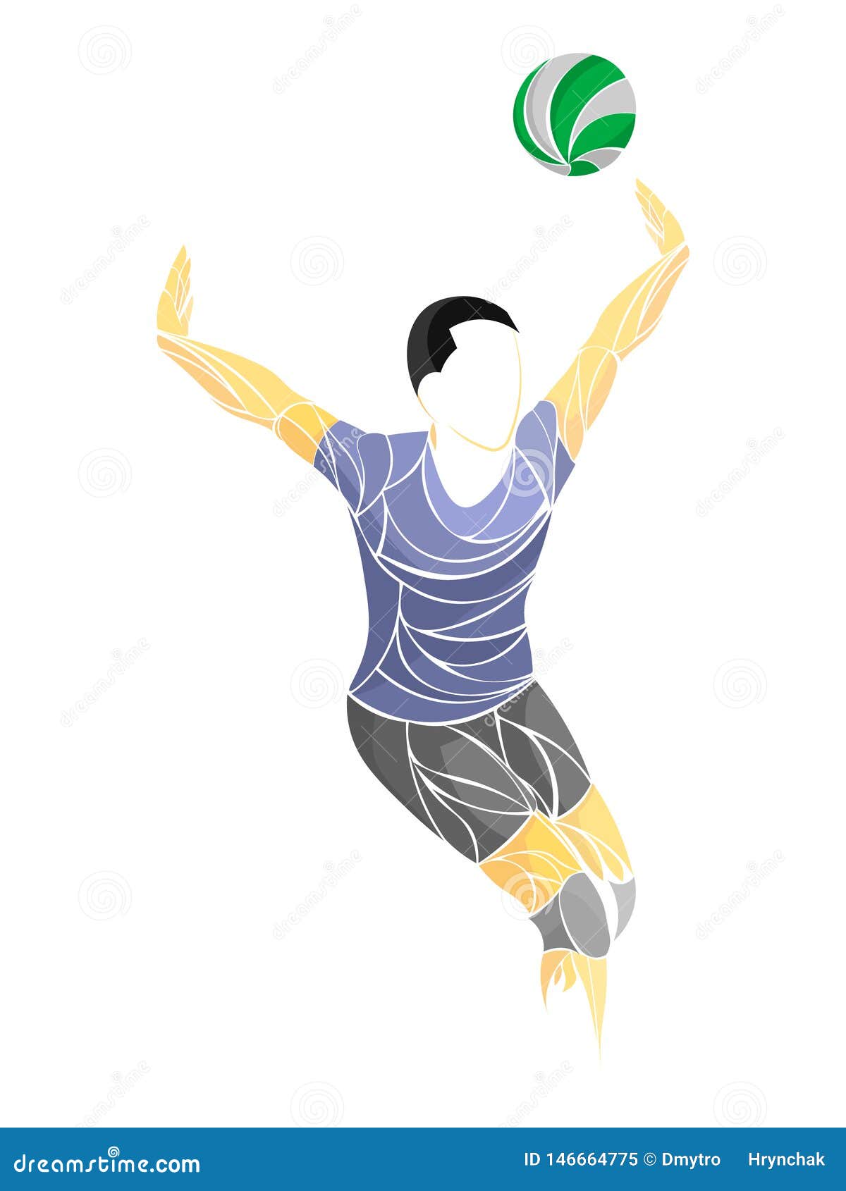 International Volleyball, Volleyball Live, Play Volleyball, Women Volleyball, Volleyball Player Stock Illustration