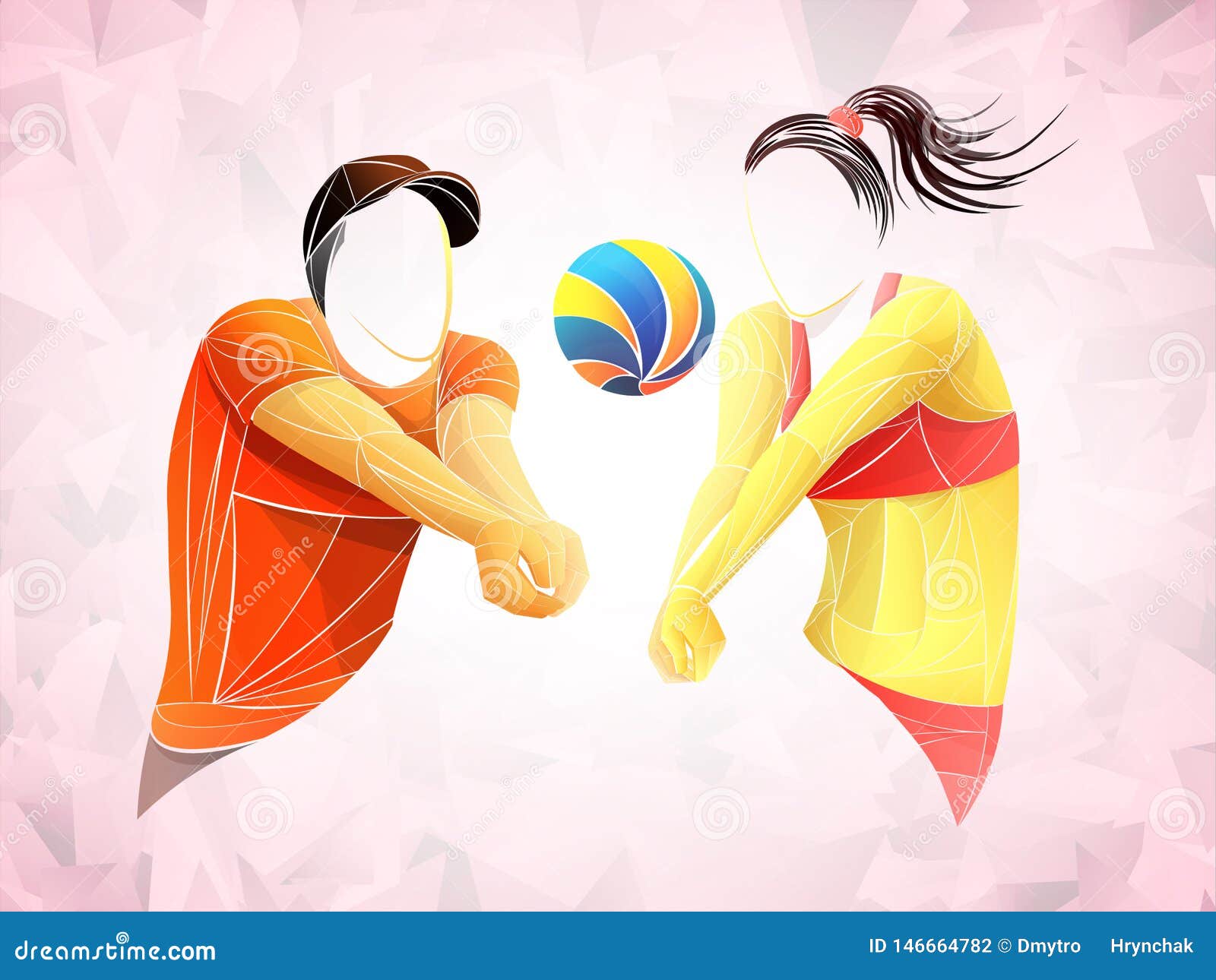 International Volleyball, Volleyball Live, Play Volleyball, Women Volleyball, Volleyball Player Stock Illustration