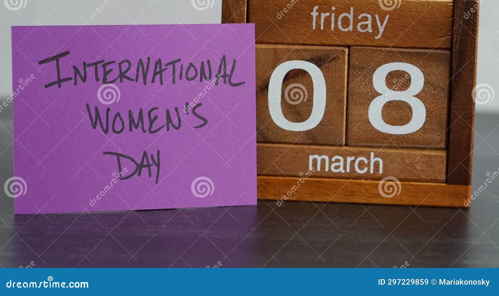 International Women s Day Reminder. Calendar reminder that International Women s Day is Friday, March 8, 2024.