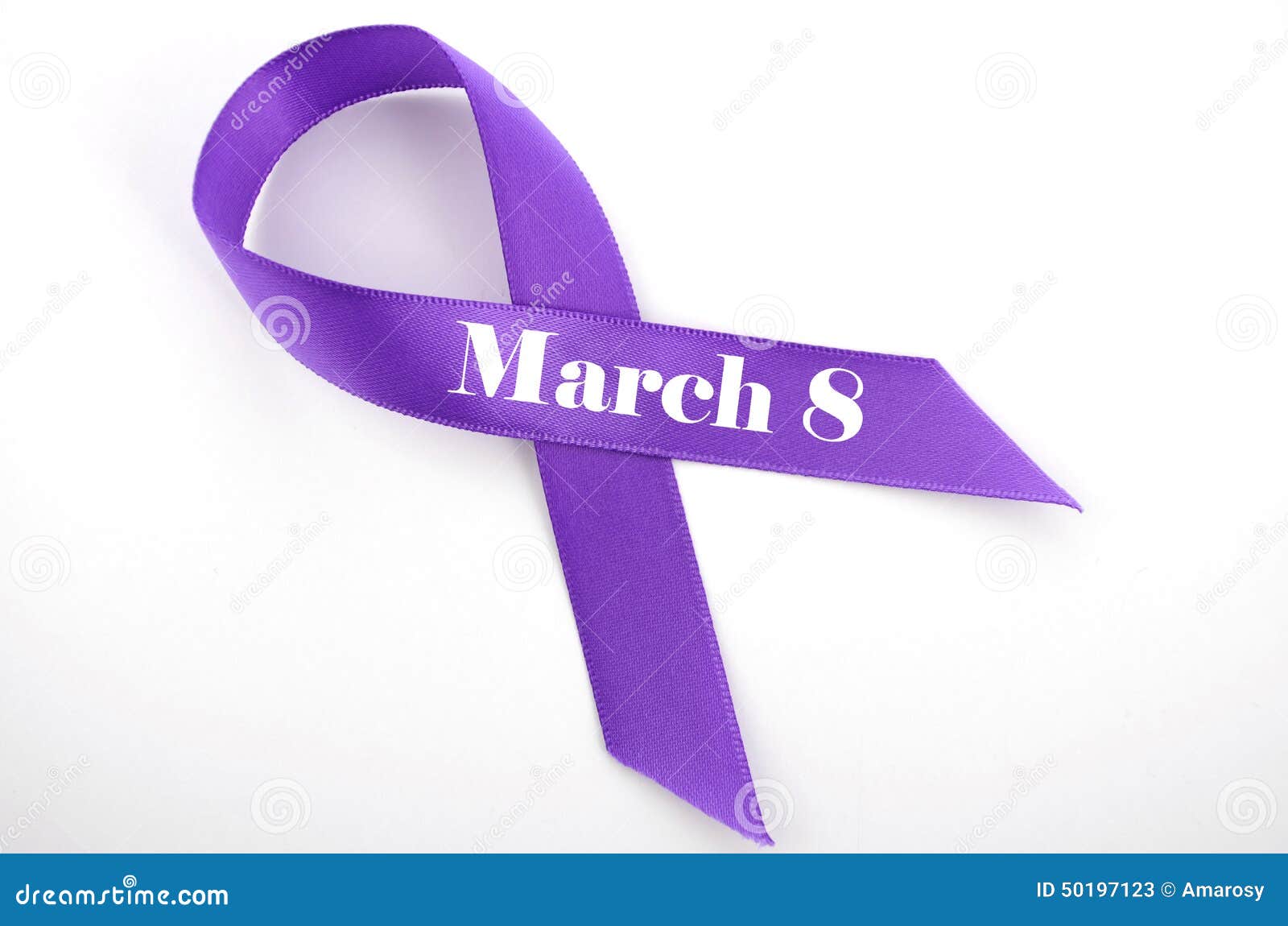 international womens day, march 8, purple ribbon